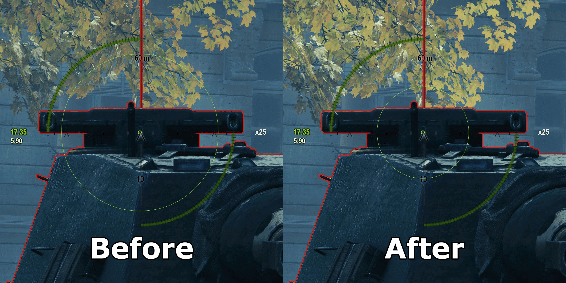 1.25.0.0 Fix Reticle Size By Jak_Atackka (RDDT Warpack) – PKmods – World Of  Tanks – Rigged MM & RNG –